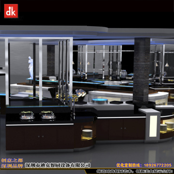 高端品牌酒店自助餐台工厂 餐饮家具厨房设备 dk单位食堂自助餐台