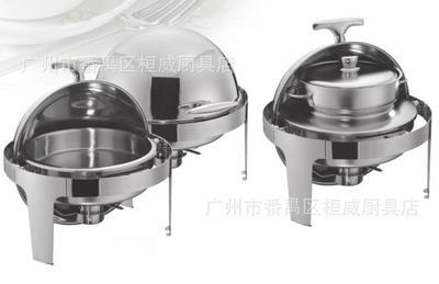 【豪华出口装不锈钢圆型直脚自助汤炉布菲炉 可电热 酒店用品餐具】价格,厂家,图片,其他酒店设备,广州市番禺区桓威厨具店-
